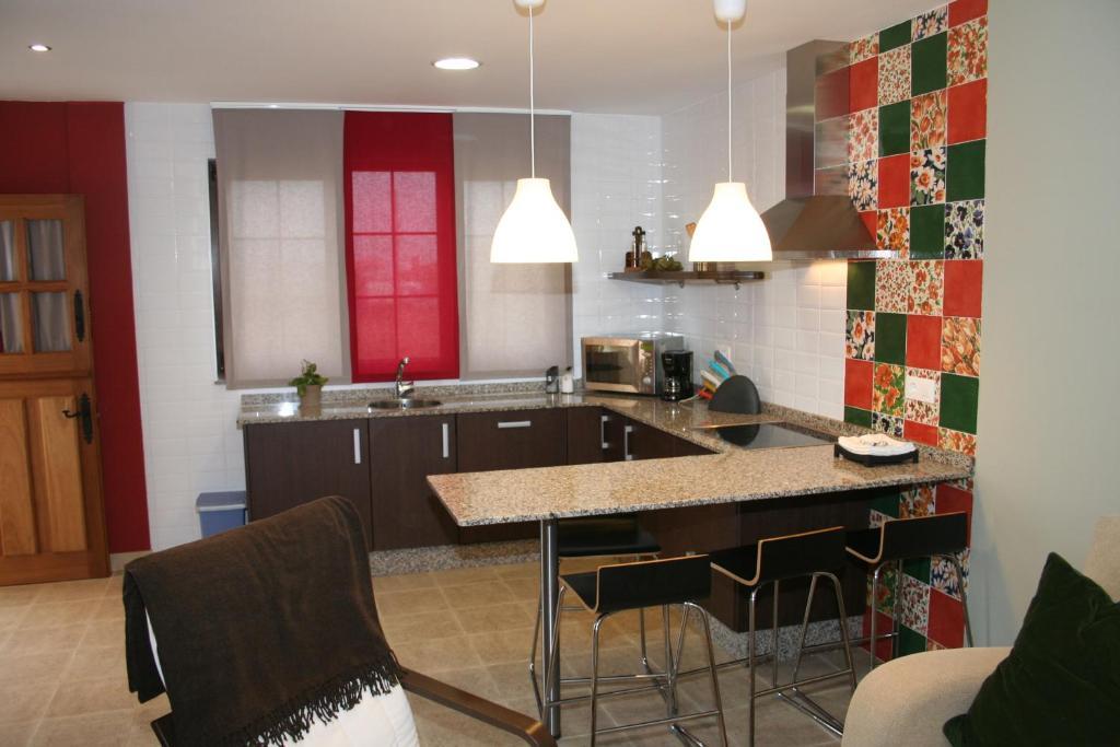 Apartamentos El Regueirin 2 오비나라 객실 사진